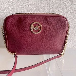 Michael Kors Ruby Red Classic Crossbody